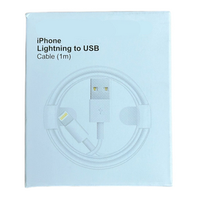 Cabo Usb Lightning Para Iphone 1 Metro compatível com iPhone 13/13 Pro /12/12 Pro/Max/11/11Pro/XS/Max/XR/X/8/8Plus